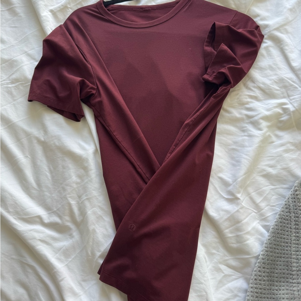 Elegant Burgundy lululemon Top